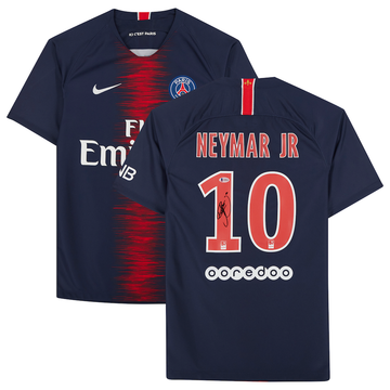 Neymar Jr. Paris Saint-Germain Autographed Navy Nike 2019 Jersey
