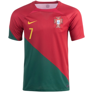 Unisex Nike Ronaldo Portugal Home Jersey 2022