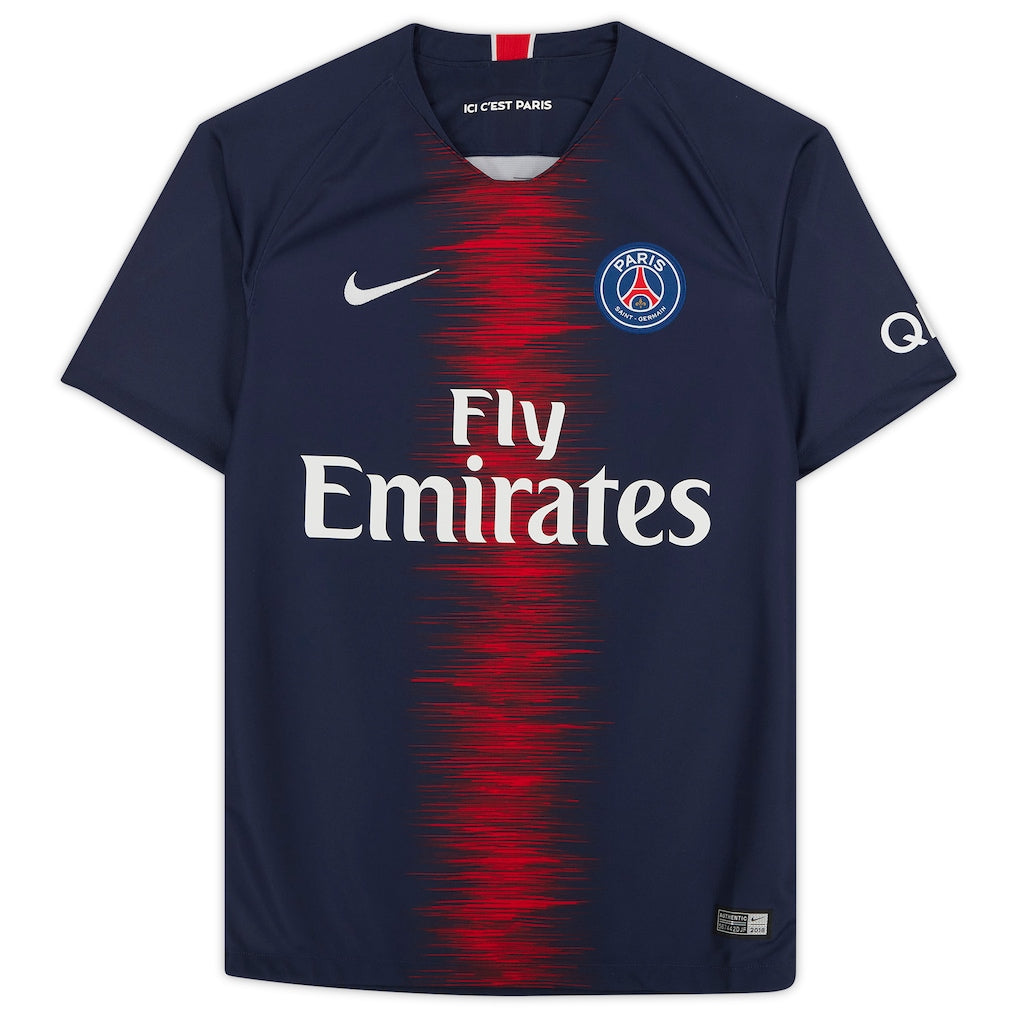 Neymar Jr. Paris Saint-Germain Autographed Navy Nike 2019 Jersey