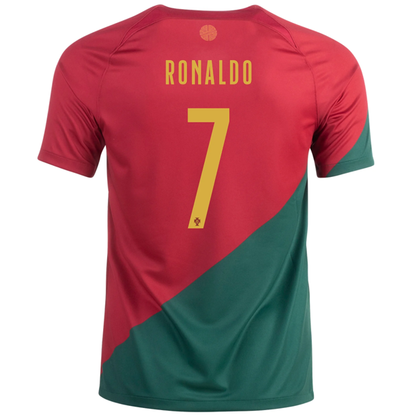 Unisex Nike Ronaldo Portugal Home Jersey 2022