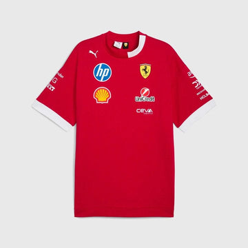 SCUDERIA FERRARI F1 PUMA 2025 DRIVER'S T-SHIRT