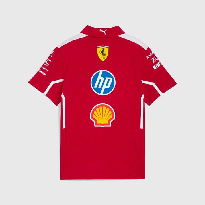 SCUDERIA FERRARI F1 PUMA 2025 TEAM POLO