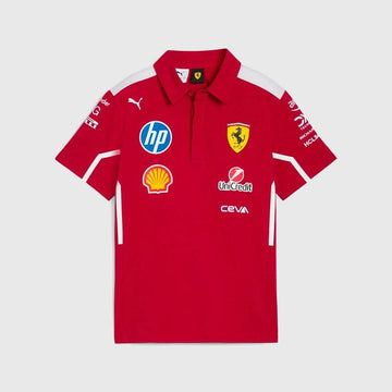 SCUDERIA FERRARI F1 PUMA 2025 TEAM POLO