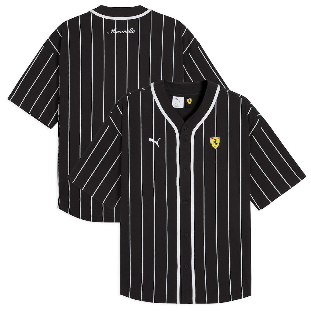 Scuderia Ferrari Baseball Jersey by Puma - Black