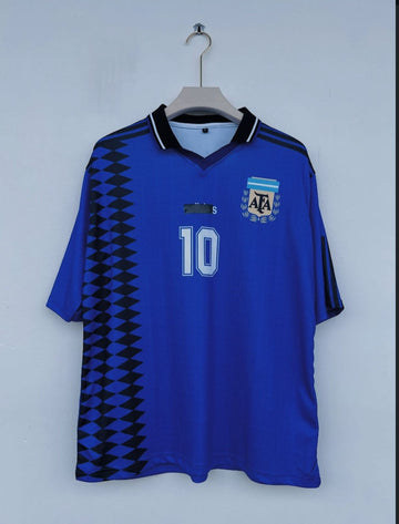 Adidas Argentina 1994 Away Jersey Blue