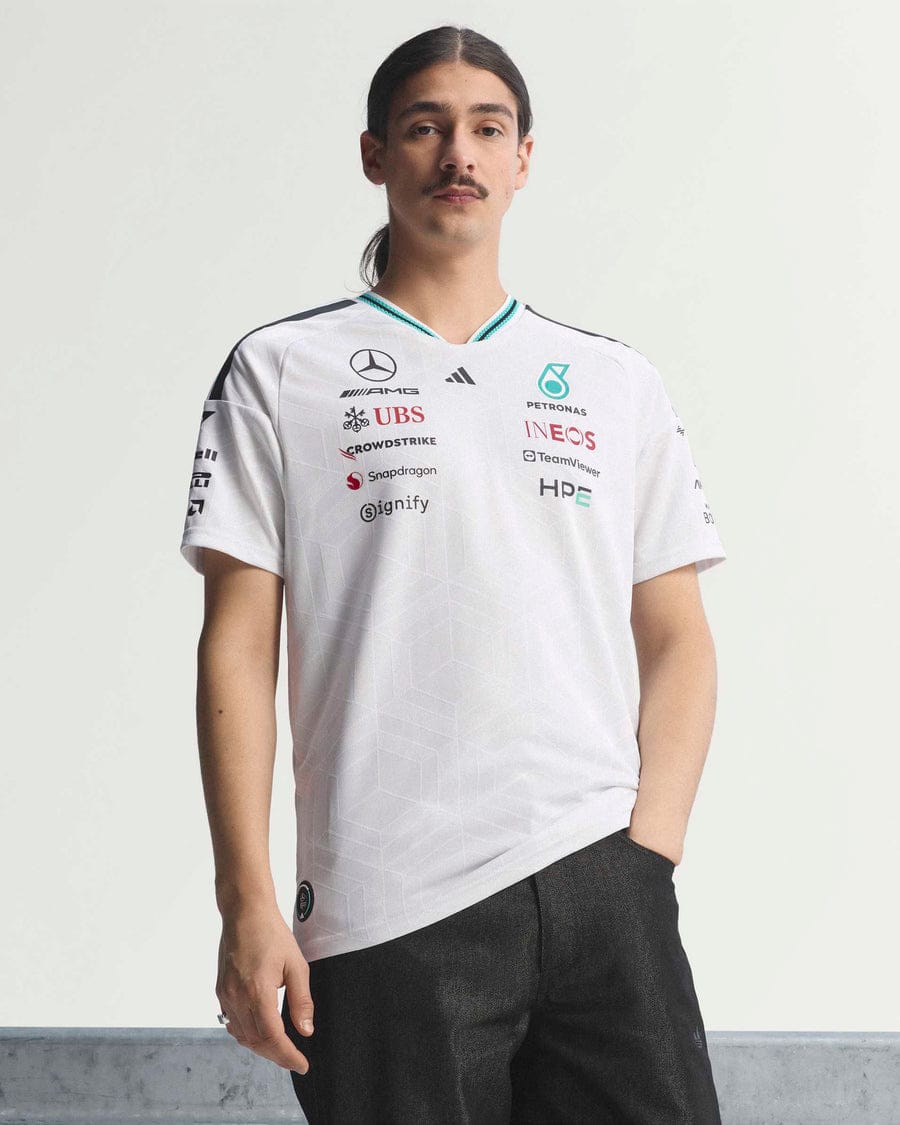 Mens 2026 Authentic Driver Tee White