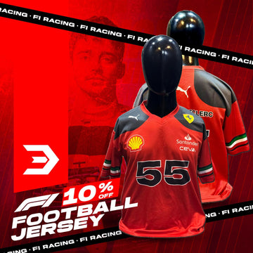 F1 Ferrari Oversized Unisex Jersey