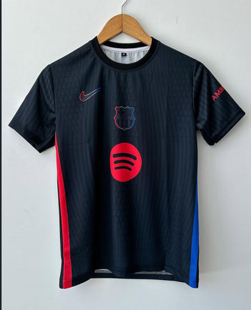 Black FC Barcelona Lliga 24-25 Lamine Jersey