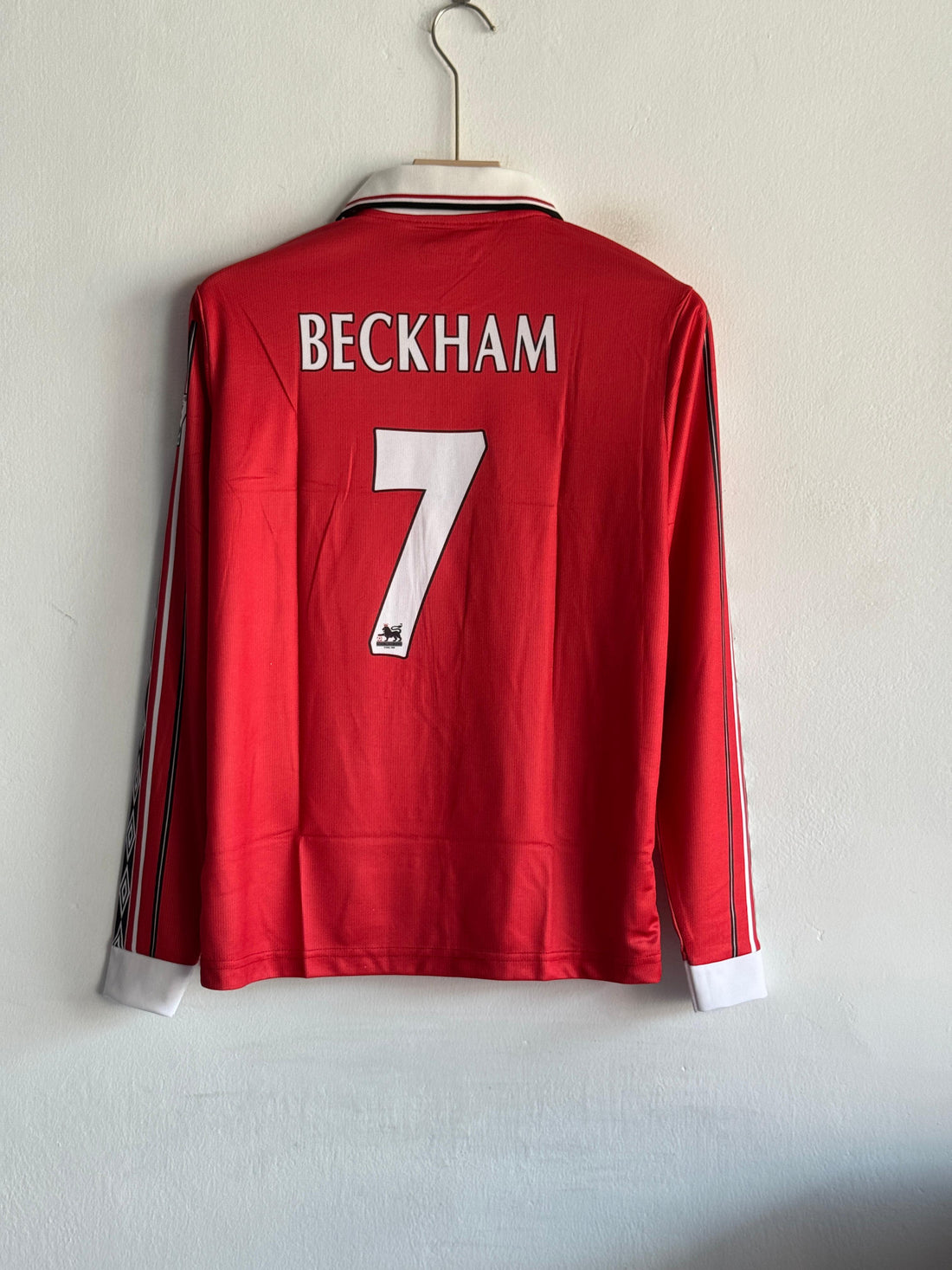BECKHAM MAN UNITED 98-99 HOME FULL SLEEVE JERSEY