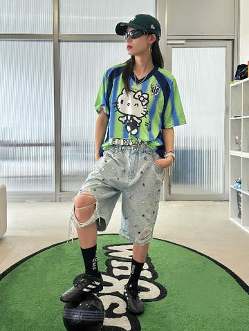 Whoosis x Hello Kitty Jersey tee