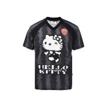 Black Touz Moda Kitty Unisex Football Jersey