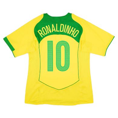 Nike Brazil National Team 2004 Home Jersey