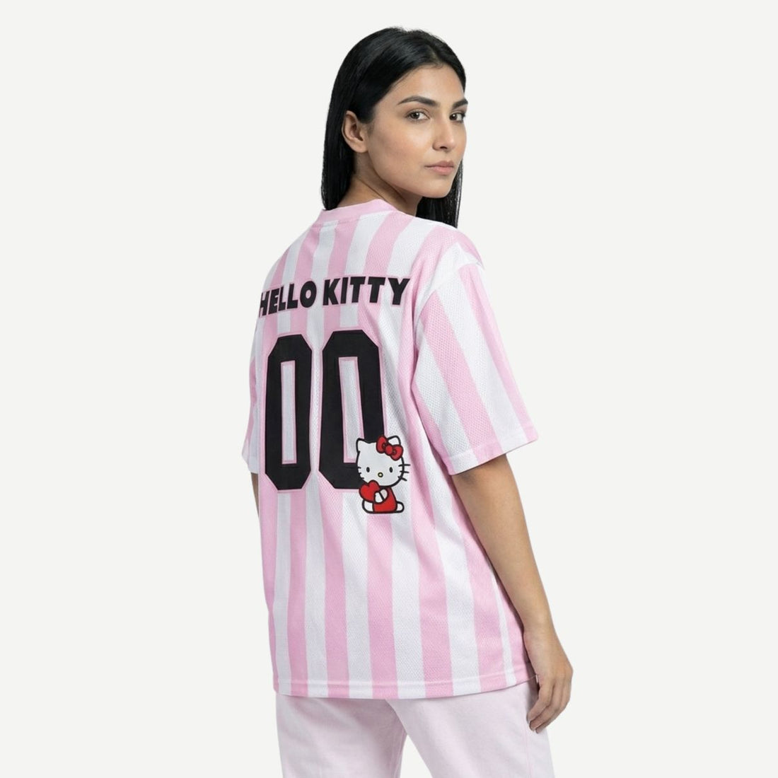 Hello Kitty Mesh Oversized Jersey