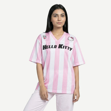 Hello Kitty Mesh Oversized Jersey