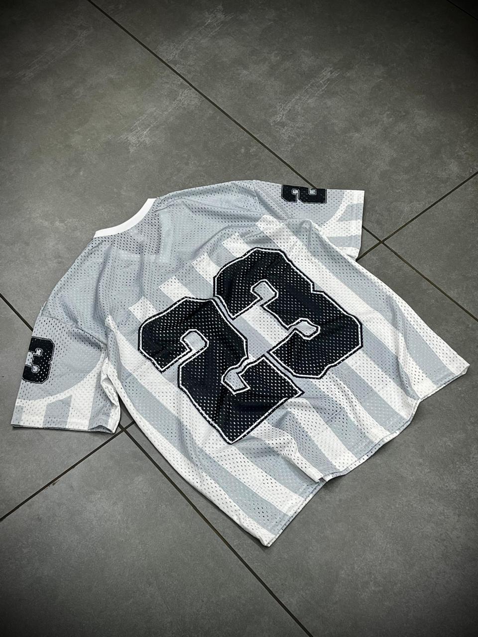 Mesh Baseball Style Streetwear Jersey